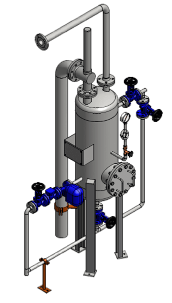 flashvat spuiwater warmeteterugwinning