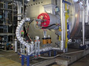 Hangerinspectie stoominstallatie